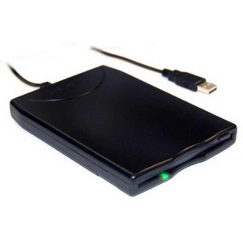 Bytecc External Slimline Floppy Drive - 1.44MB - 1 x Type A USB 2.0 USB - 3.5in External (Min Order Qty 3) MPN:BT-144