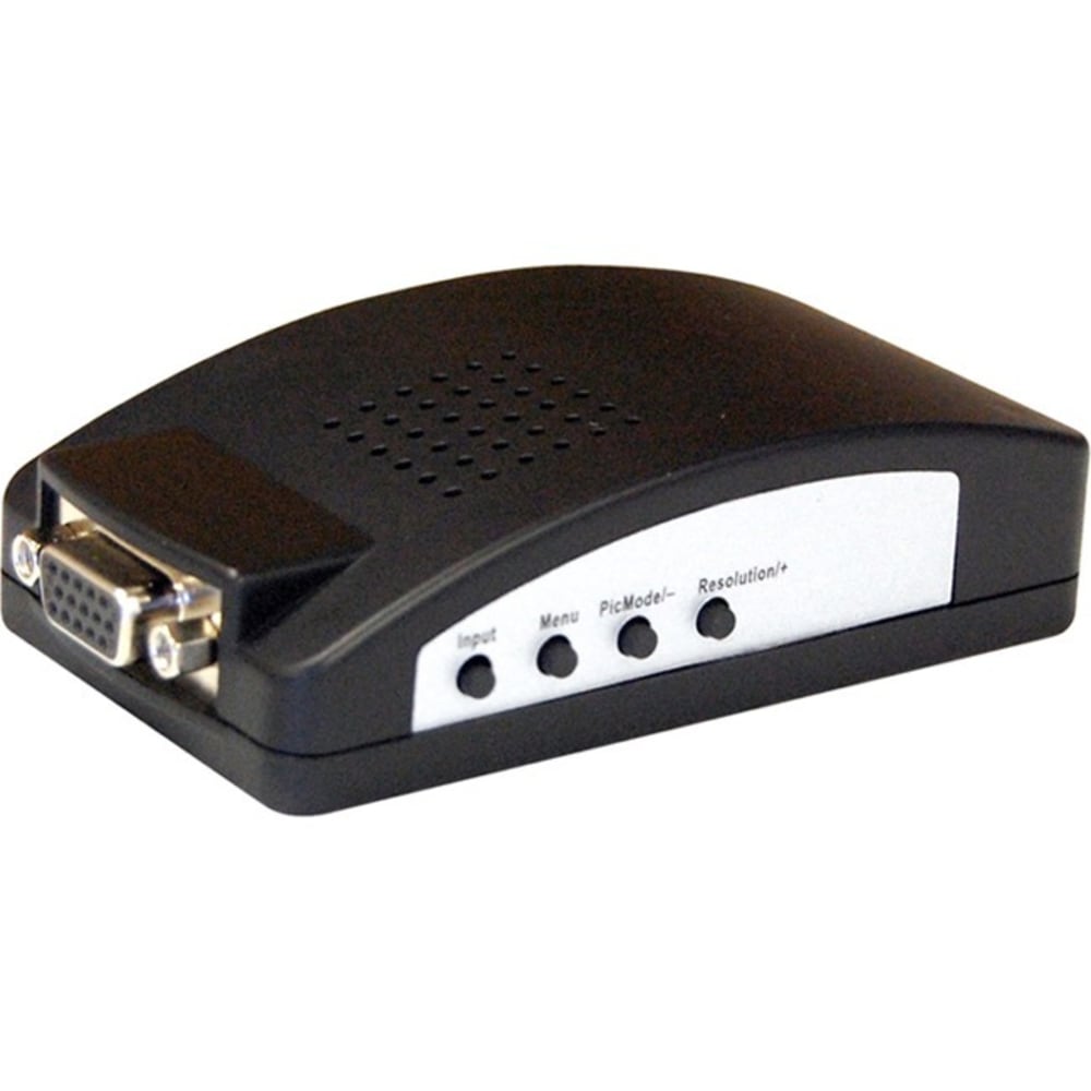 Bytecc HM104 BNC Composite and S-Video to VGA Converter (Wide screen) - Functions: Signal Conversion, Video Processing, Video Conversion - 1680 x 1050 - PAL, NTSC - VGA - 1 Pack - External (Min Order Qty 2) MPN:HM104
