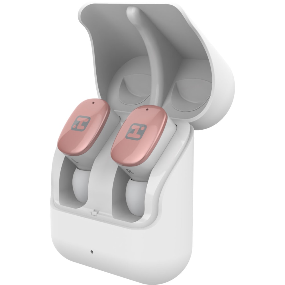iHome AX-39 Flip-Top True Wireless Bluetooth In-Ear Earbuds, White MPN:HCAUBE201WT