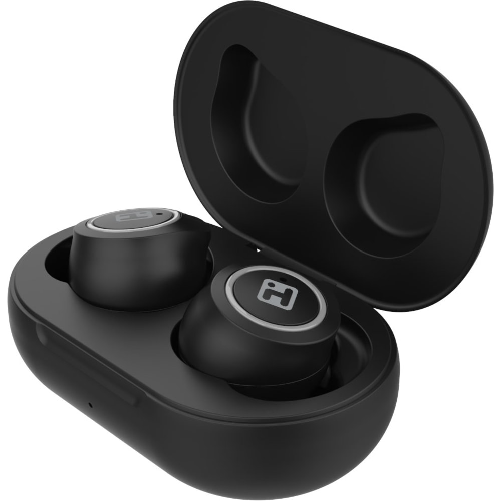 iHome XT-15 True Wireless Bluetooth In-Ear Earbuds, Black MPN:HMAUBE203BK