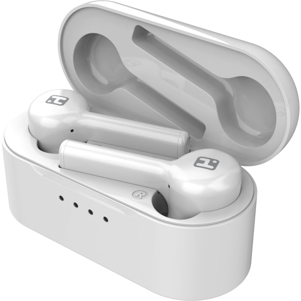 iHome XT-49 Stick True Wireless Bluetooth In-Ear Earbuds, White MPN:HMAUBE209WT