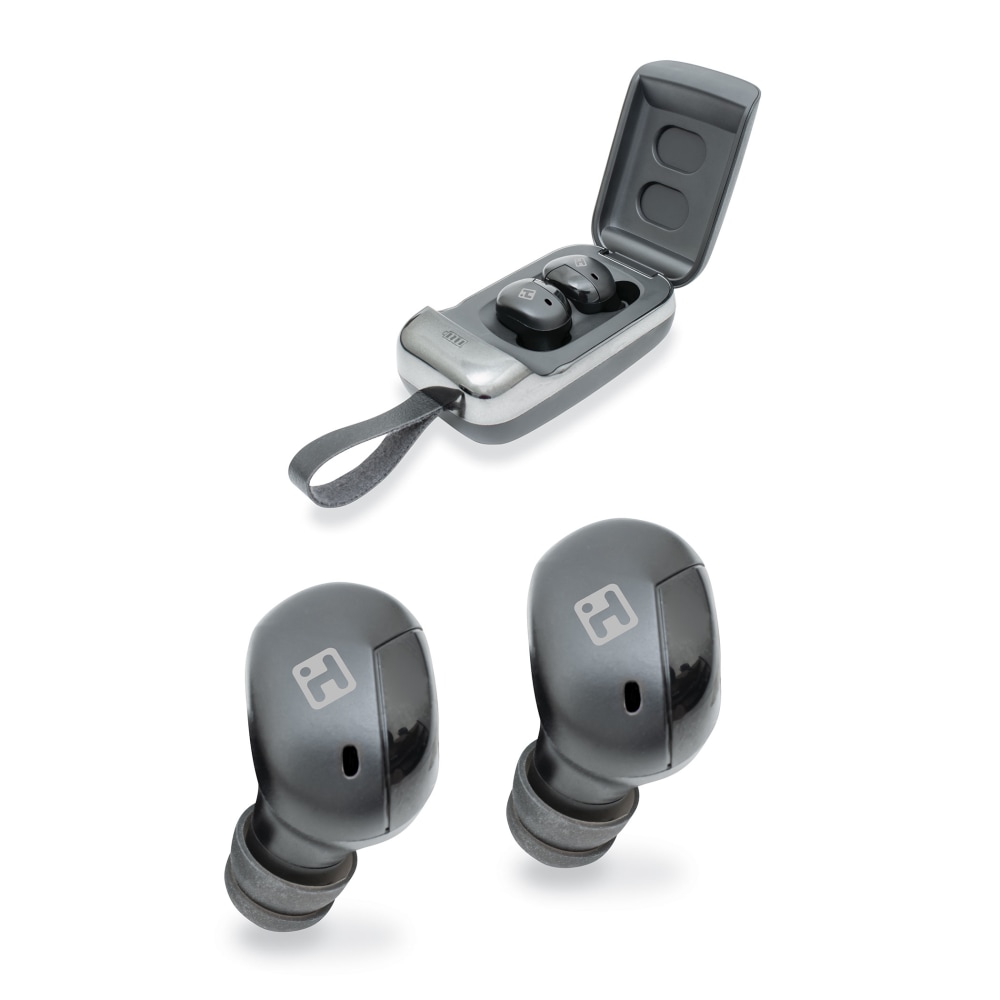 iHome XT-20 True Wireless Weatherproof Bluetooth Earbuds, Black MPN:HMAUBE210BK
