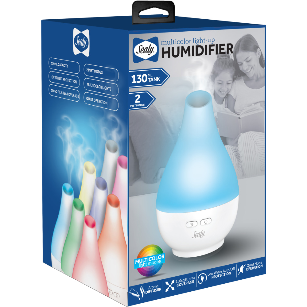 Sealy SL-HW-HU-102-WT Humidifier, 360 Sq. Ft. Coverage MPN:SL-HW-HU-102-WT
