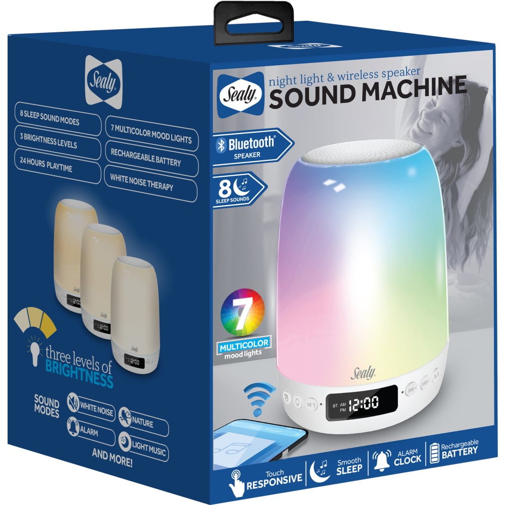Sealy SL-HW-SN-105-WT Bluetooth Sleep Speaker, White MPN:SL-HW-SN-105-WT