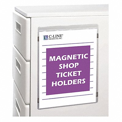 Ticket Holder Magnetic Shop 9x12 PK15 MPN:83912