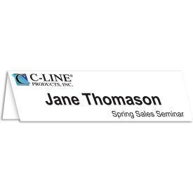 C-Line® Inkjet/Laser Name Tent 8-1/2
