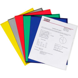C-Line Products Project Folders Assorted Reduced Glare 11 x 8 1/2 25/BX 62130