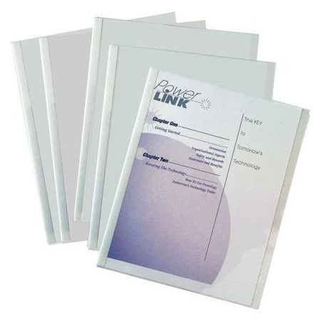 Report Covers, Binding Bars, Clear, PK50 MPN:32457