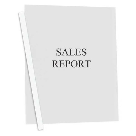 Report Cover, Binding Bar, Clear, PK50 MPN:32557