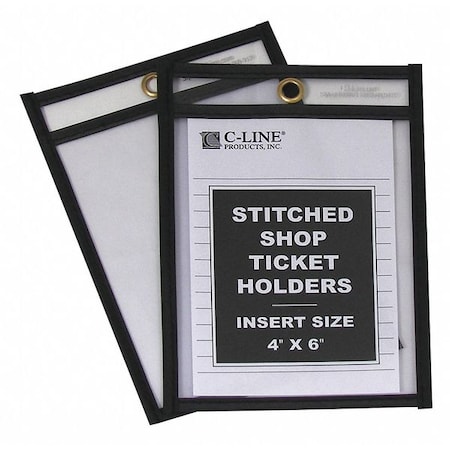 Shop Ticket Holders, 2 Side, 4 x 6