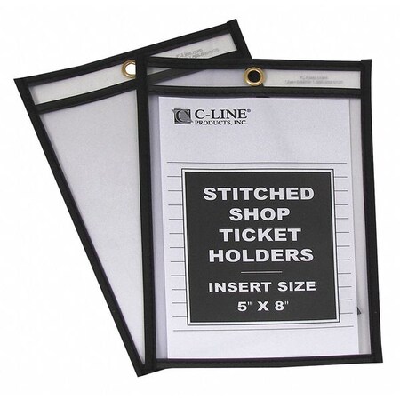 Holder, Shop Ticket, 2 Sides, 5x8, PK25 MPN:46058
