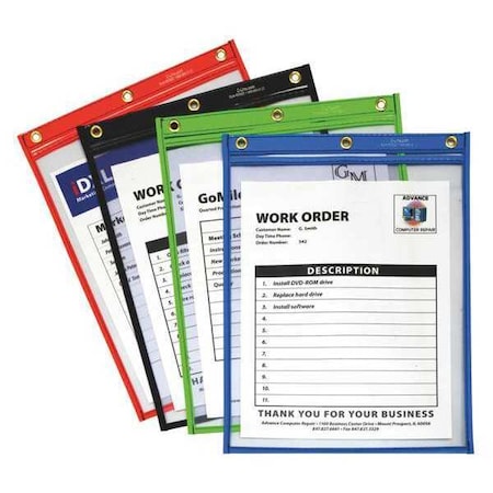 Shop Ticket Holder, Clear, 13 9/16