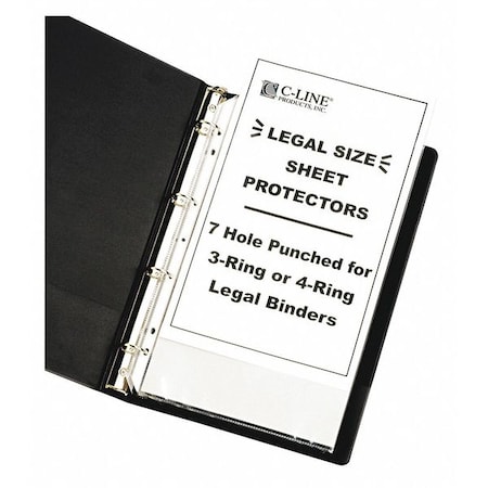 Sheet Protector, Clear, PK50 MPN:62047