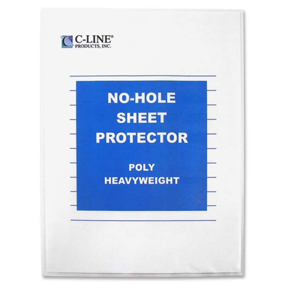 C-Line Sheet Protector - Letter 8.50in x 11in - Polypropylene - 25 / Box - Clear MPN:62907