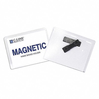 Magnetic Style Name Badge Kit 4x3 PK20 MPN:92943