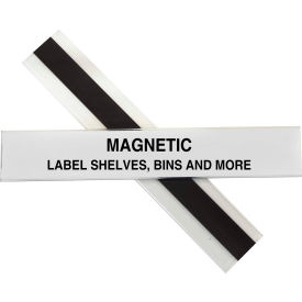 C-Line Products HOL-DEX Magnetic Shelf/Bin Label Holders 1 Inch Magnetic Label Holder 10/BX 87227