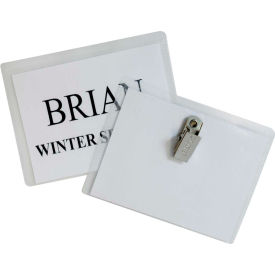 C-Line® Clip Style Badge Holder Top-Loading 2-1/4