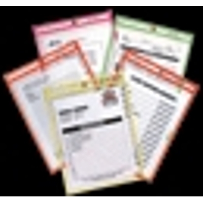 Neon Shop Ticket Holderasst 5/Clr Clr 9X12 25/B MPN:CLI43910