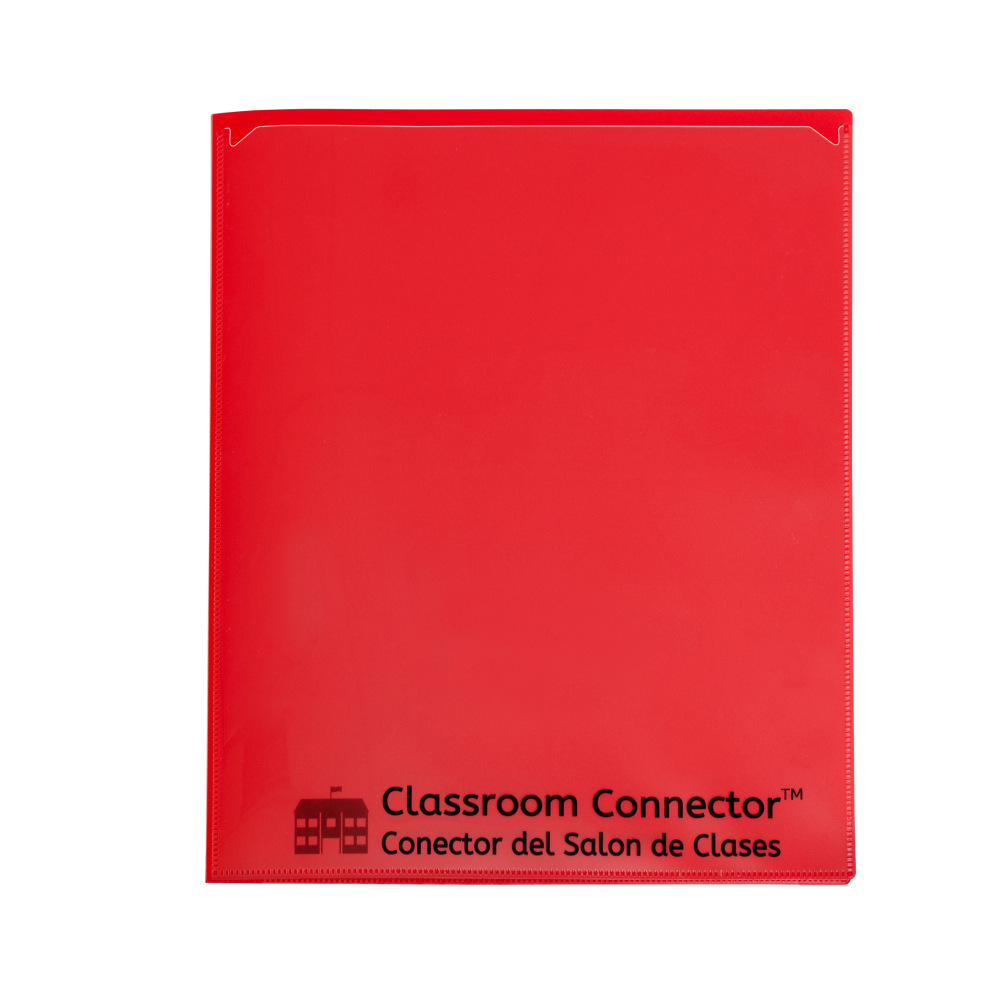 C-Line Classroom Connector Multi-Pocket Folders, Red, Box Of 15 MPN:CLI32304