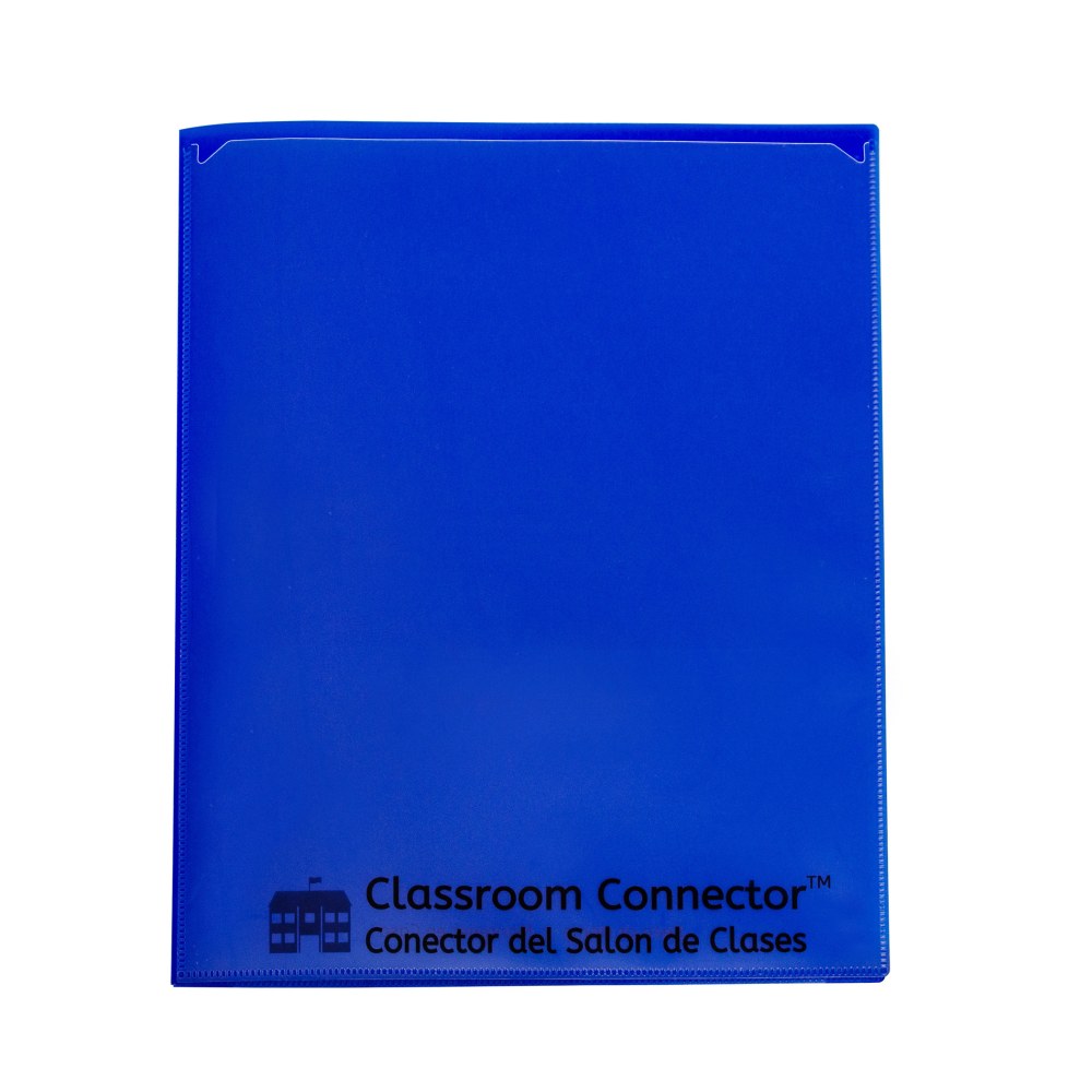 C-Line Classroom Connector Multi-Pocket Folders, Blue, Box Of 15 MPN:CLI32305