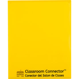 C-Line® Classroom Connector School-to-Home Folders Yellow 25/Box 32006