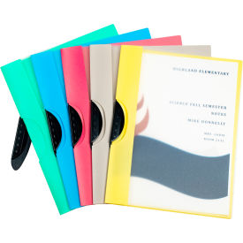 C-Line Products® Clip 'N Go Report Cover Assorted Colors Pack of 24 99326-DS