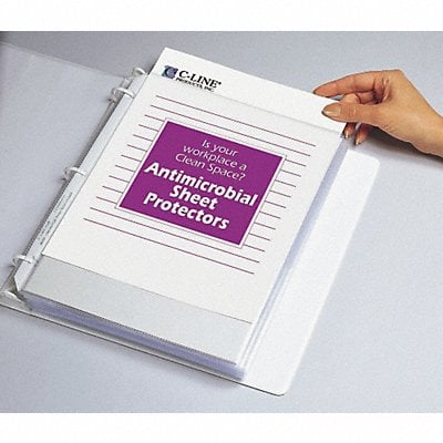 Sheet Protector Antimicrobial PK100 MPN:62033