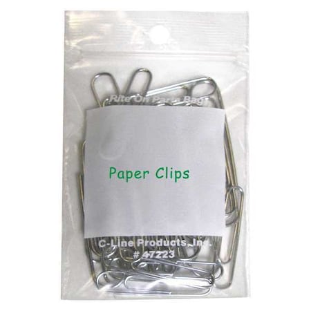 Reclosable Write-On Bags, 2