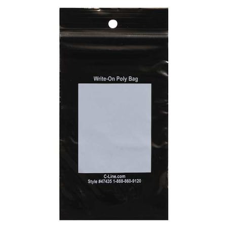 Recloseable Poly Bags, 3