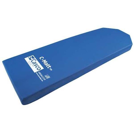 Stretcher Pad, 76x3x26in, Foam, 4Taper Crnr MPN:H10184