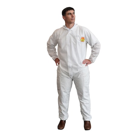 Coverall, w/Hood, Blue, PK25 MPN:SMS2005XL