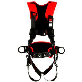 3M™ Protecta® 1161204 Comfort Construction Positioning Harness Pass-Through & Tongue S 7100232011