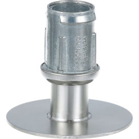 Allpoints 263718 Kason 61651000358 Insert Round Foot- Stainless Steel For Kason 1651000358