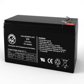 AJC® Duracell SLAA6-12F Sealed Lead Acid Replacement Battery 7Ah 12V F2 AJC-D7S-F2-J-0-182424