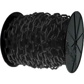 Mr. Chain® Plastic Chain Barrier On A Reel 1-1/2 x 200'L HDPE Black 03301