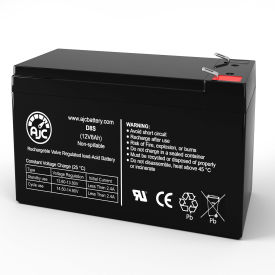AJC® Yuasa NPXL35-250FR Sealed Lead Acid Replacement Battery 8Ah 12V F2 AJC-D8S-F2-V-0-191471