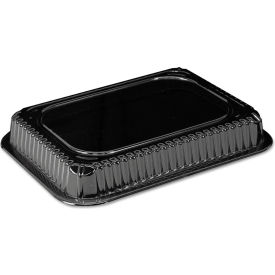 HFA® Plastic Dome Rectangle Lids Fits 1 lb. Oblong Pan 2060 Clear 500/Carton HFA 2060DL