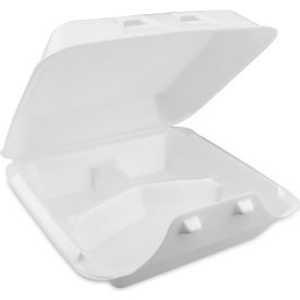 Pactiv Evergreen™ SmartLock Large Container w/ 3 Comp. 9-1/4