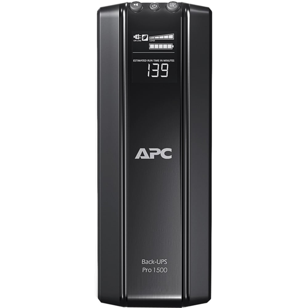 APC by Schneider Electric Back-UPS RS BR1500GI 1500VA Tower UPS - Tower - 8 Hour Recharge - 230 V AC Output - BR1500GI MPN:BR1500GI