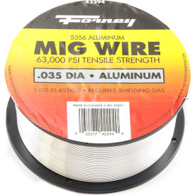 Forney® ER5356 Aluminum Solid MIG Welding Wire - .035