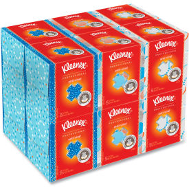 Kleenex® Boutique Anti-Viral Facial Tissue Pop-Up Box 3-Ply 55 Sheets/BX 3 BX/PK 4 PK/CT KCC21286CT