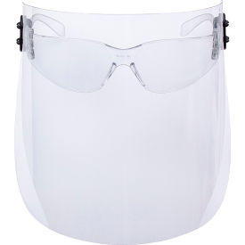 ERB® Disposable Face Shield with Clip-On Eyewear PU 11