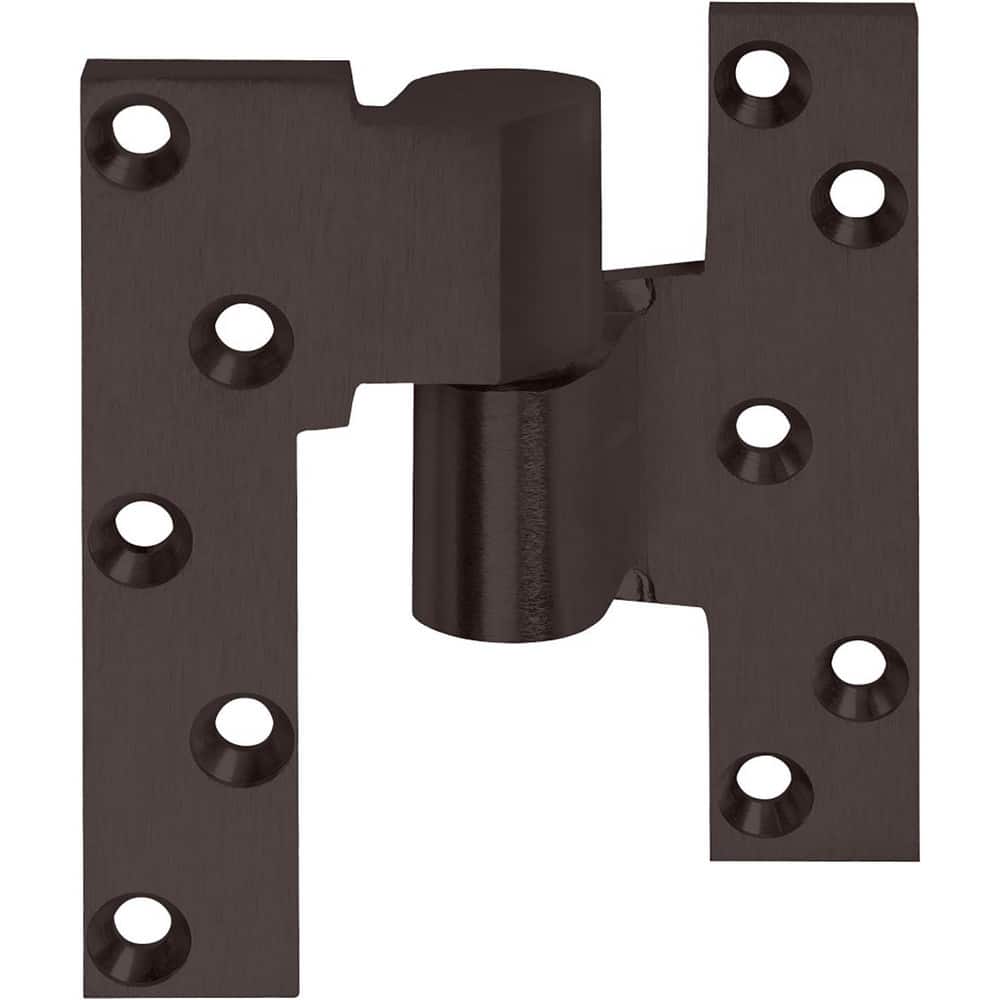 Pivot Hinges; Type: Pivots; Hand: Right Hand; Leaf Height: 3-3/4 (Inch); Length (Inch): 5; Width (Inch): 5; Material: Metal MPN:M190 RH 613