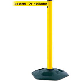 Tensabarrier® Heavy Duty Retractable Belt Barrier 13' Yellow 