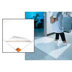 Wearwell® Clean Room Mat 3' x 3.75' White Pack of 4 095.36x45WH