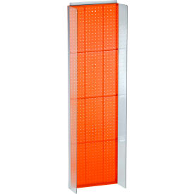 Global Approved 700356-ORG Pegboard Powerwing Display 16.75