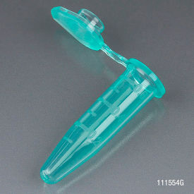Microcentrifuge Tube 0.5mL Polypropylene Green Stand-Up Zipbag MG 500/Pack 111554G
