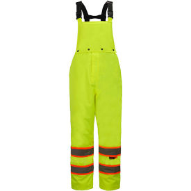 GSS FR Waterproof Flame Resistant Insulated Bib Pant 4XL/5XL Lime FR6109-4XL/5XL