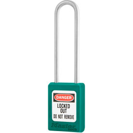 Master Lock® Thermoplastic Zenex™ S33LTTEAL Snap Lock Safety Padlock 1-3/8