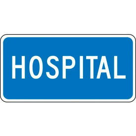 AccuformNMC™ Hospital Traffic Safety Sign EGP Aluminum 12